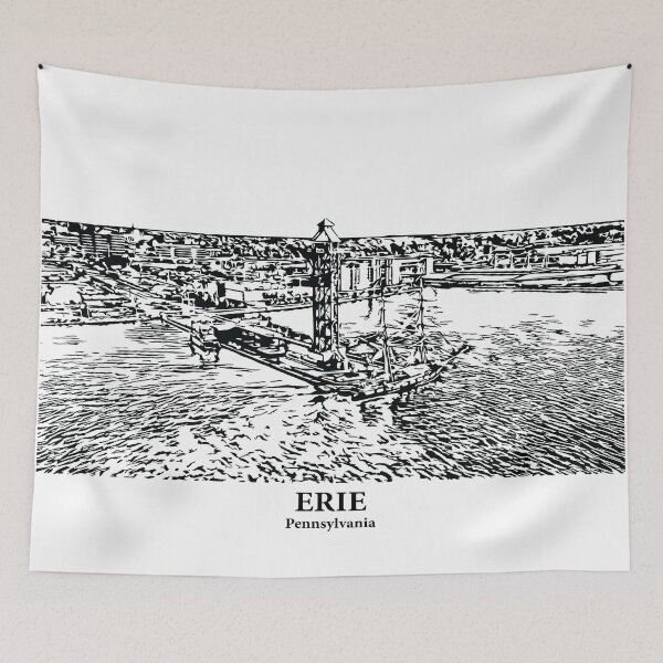 Item preview, Erie - Pennsylvania designed and sold by Lakeric Cityscapes.