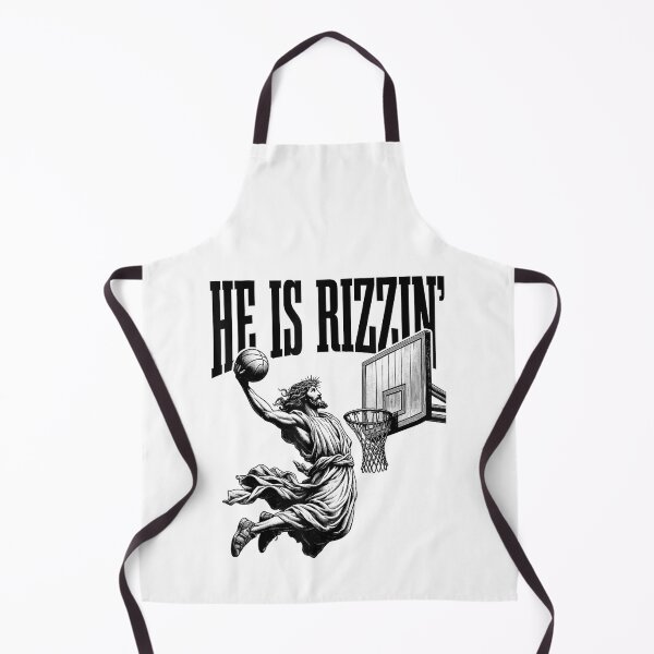 Item preview, He Is Rizzin Funny Jesus Basketball Easter Meme designed and sold by GenioFin.