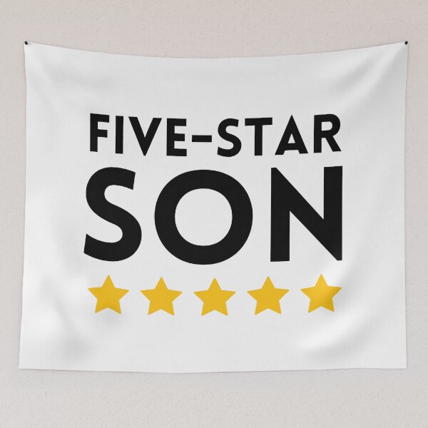Item preview, Five-Star Son designed and sold by GRINspiration.