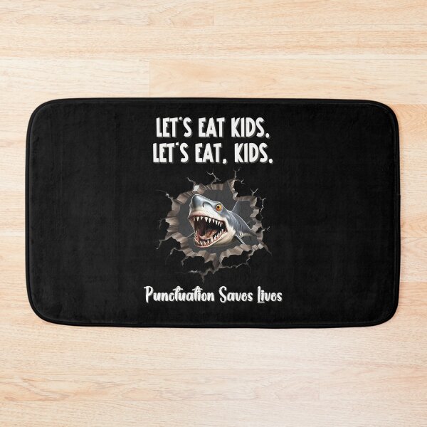 Item preview, Punctuation Saves Lives designed and sold by SunnyFunnyArt.