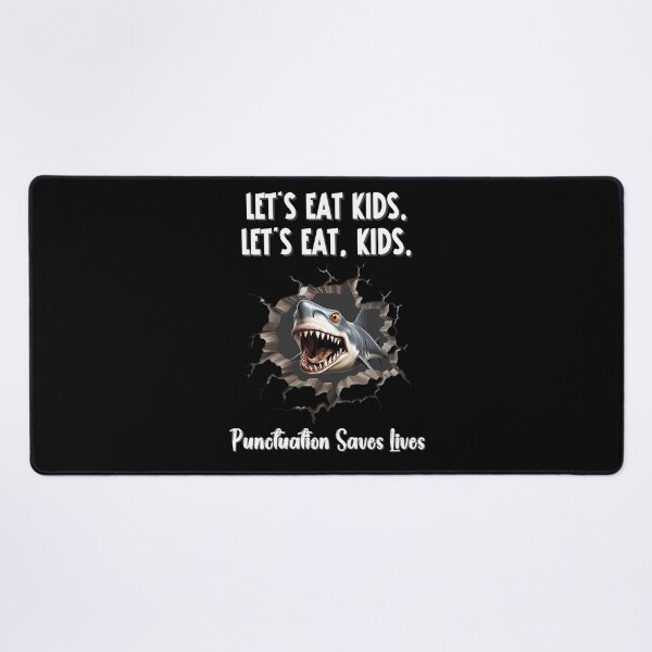 Item preview, Punctuation Saves Lives designed and sold by SunnyFunnyArt.