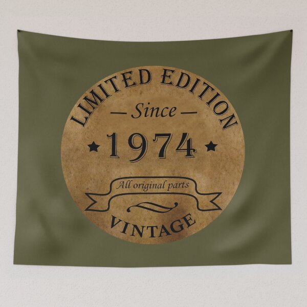Item preview, Born in 1974 vintage birthday retro classic designed and sold by Alexaltay.