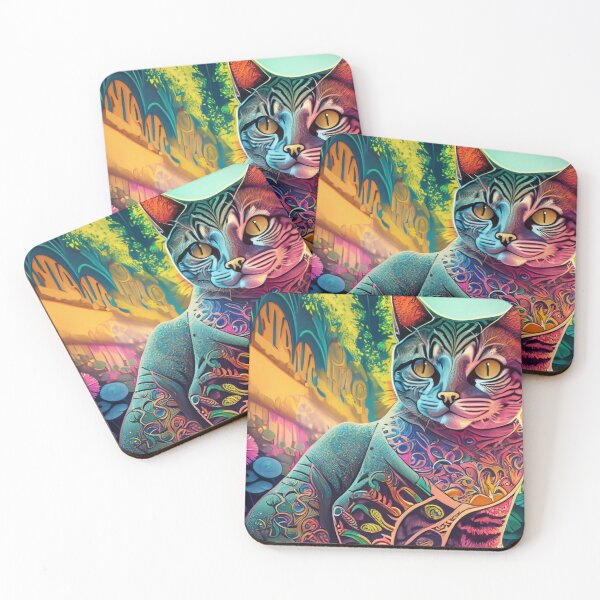 Item preview, Copia de Copia de Streetwise Cat Art for Feline Hobbyists designed and sold by CarlosA77.
