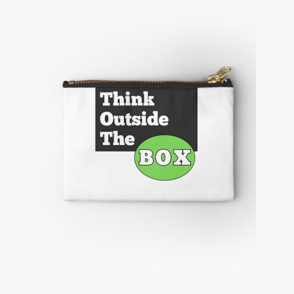 Item preview, Think Out Side The Box  About Life Deep Quotes  designed and sold by Vignola7.