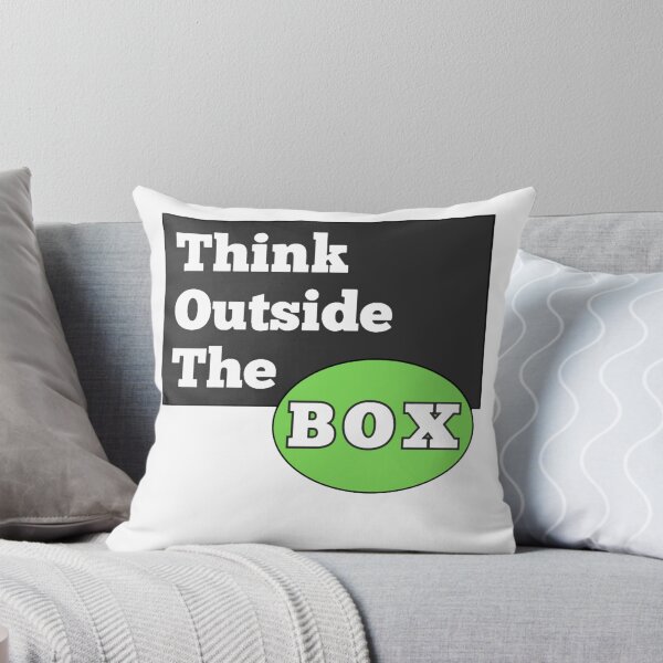Item preview, Think Out Side The Box  About Life Deep Quotes  designed and sold by Vignola7.