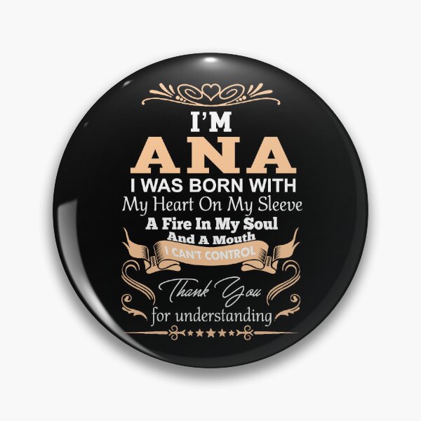 Item preview, Ana Girl Name Definition designed and sold by Share-me.