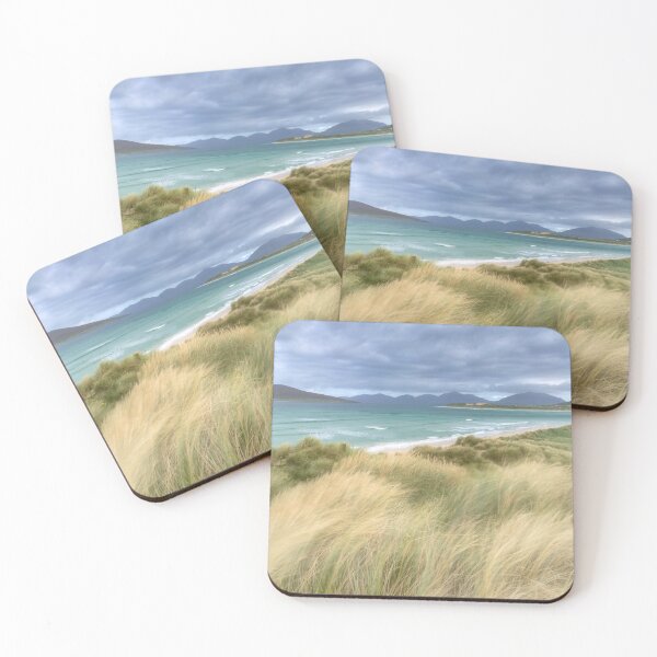 Item preview, Whispering Grass Traigh Seilebost  Isle of Harris Scotland. designed and sold by PhotosEcosse.