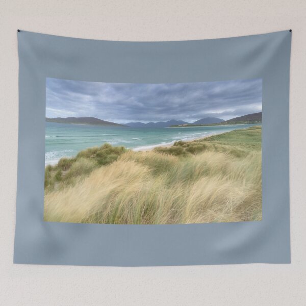 Item preview, Whispering Grass Traigh Seilebost  Isle of Harris Scotland. designed and sold by PhotosEcosse.
