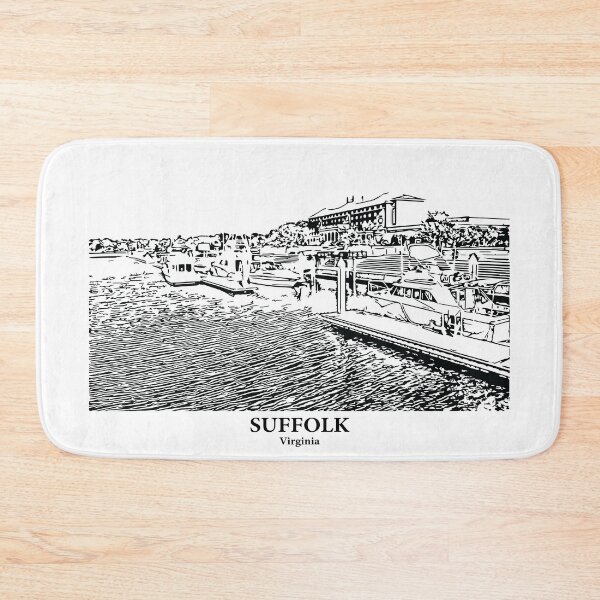 Item preview, Suffolk - Virginia designed and sold by Lakeric Cityscapes.