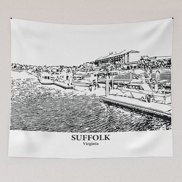 Item preview, Suffolk - Virginia designed and sold by Lakeric Cityscapes.