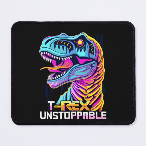 Item preview, T-Rex Unstoppable in style neon lights and cyberpunk designed and sold by Pawel Oska.