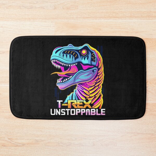 Item preview, T-Rex Unstoppable in style neon lights and cyberpunk designed and sold by Pawel Oska.