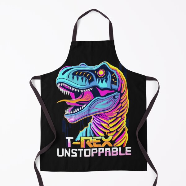 Item preview, T-Rex Unstoppable in style neon lights and cyberpunk designed and sold by Pawel Oska.