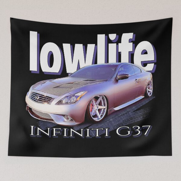 Item preview, Low Life Standards Low Life Car Club Lowrider Muscle Car Hot Rod Art, G37 Design designed and sold by AGED Limited.