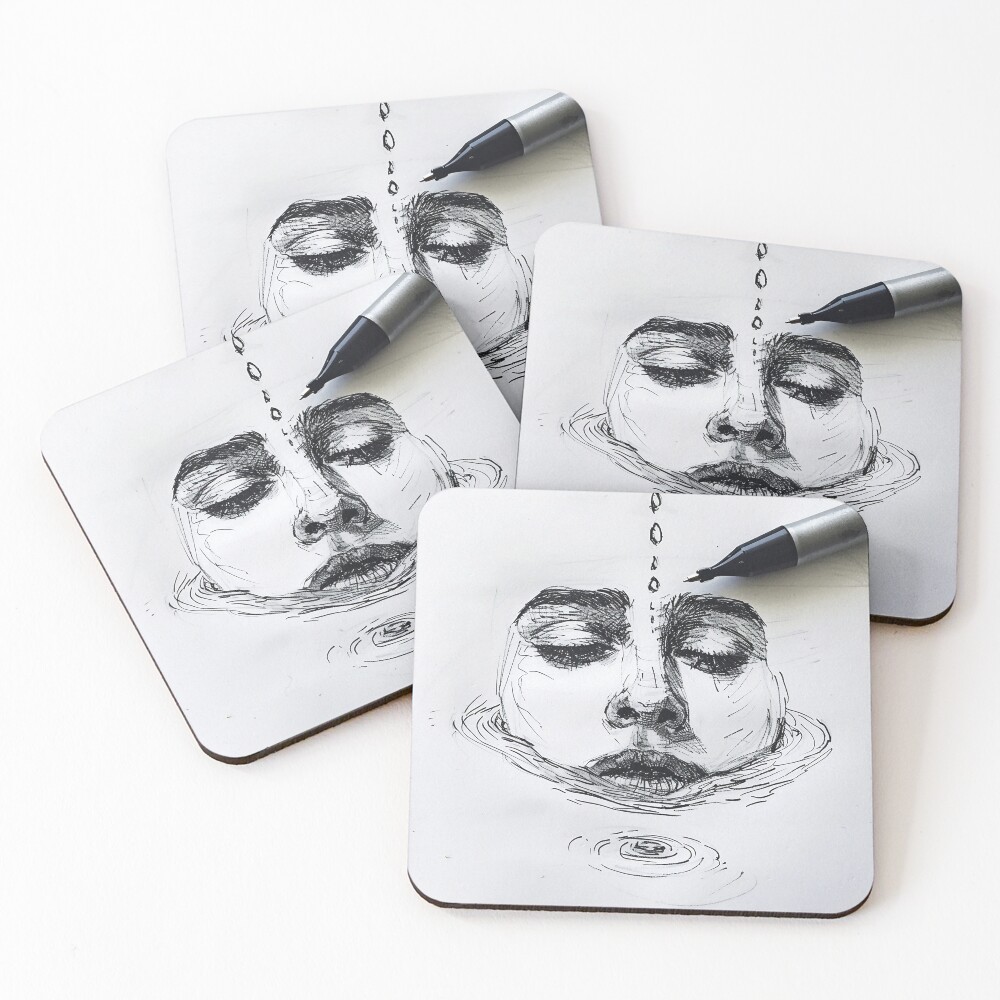 Item preview, Coasters (Set of 4) designed and sold by RENcraft.