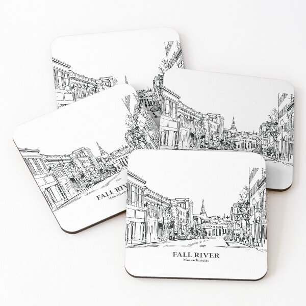 Item preview, Fall River - Massachusetts designed and sold by Lakeric Cityscapes.
