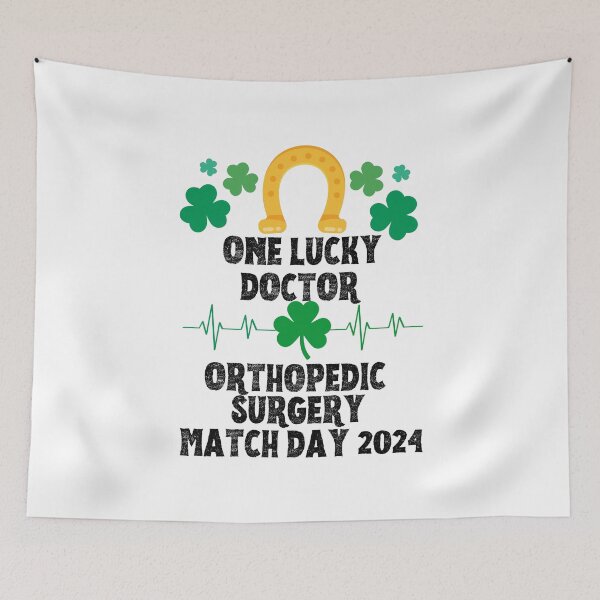 Item preview, Orthopedic Surgery Match Day 2024 One Lucky Doctor designed and sold by MimsTees.