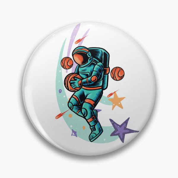 Item preview, Basket Ball Astronaut Star designed and sold by PrintArt Studio.