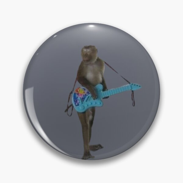 Item preview, Monkey playing guitar designed and sold by zulumiluki.