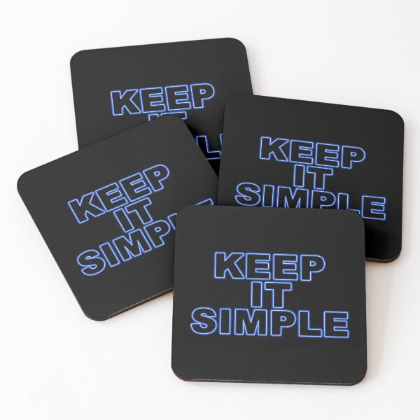 Item preview, Keep it simple (blue) designed and sold by Sinmara12.