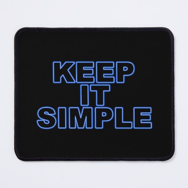 Item preview, Keep it simple (blue) designed and sold by Sinmara12.