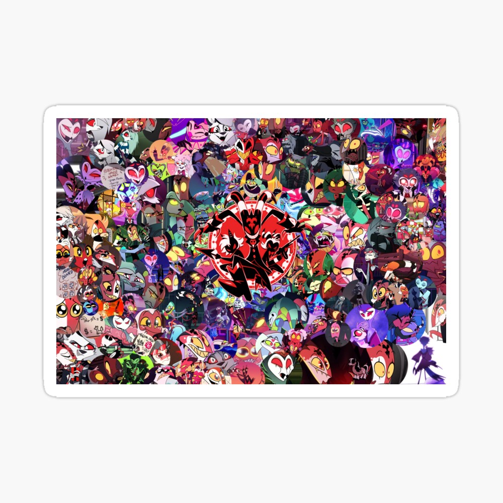 へルヴァボス (公式)フィズ オジー パズル Helluva Boss: Fizzarolli + Ozzie's Colorful Day | SharkRobot