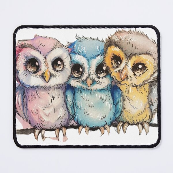 Item preview, Three owls designed and sold by Cjars.