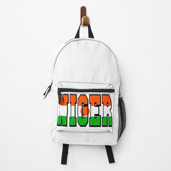 Item preview, Niger Country Flag Typography designed and sold by TravelWish.