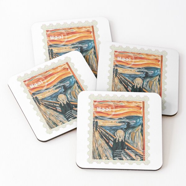 Item preview, The Scream Stamp designed and sold by HappyAli777.