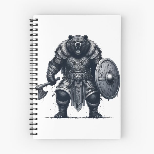 Item preview, Norse Mythology Viking Warrior Bear Berserker designed and sold by TomFrontierArt.
