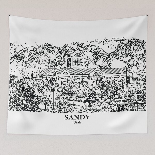 Item preview, Sandy - Utah designed and sold by Lakeric Cityscapes.