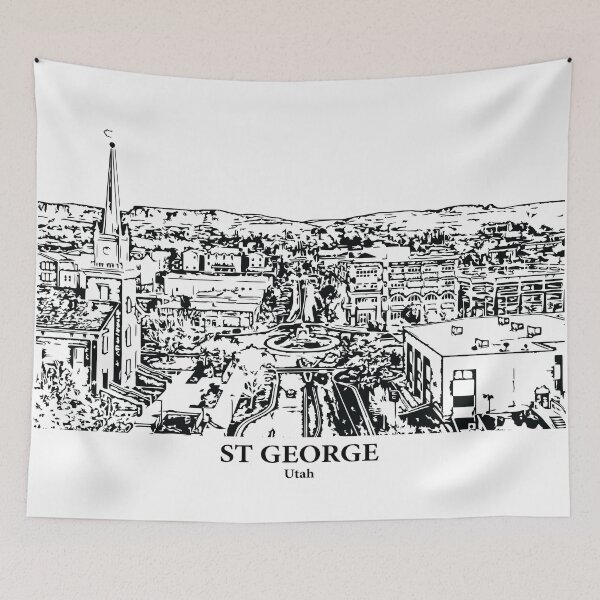 Item preview, St George - Utah designed and sold by Lakeric Cityscapes.