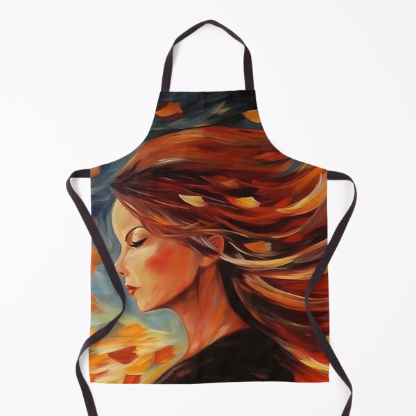Item preview, red-haired beauty,abstraction designed and sold by elegantpaterns.