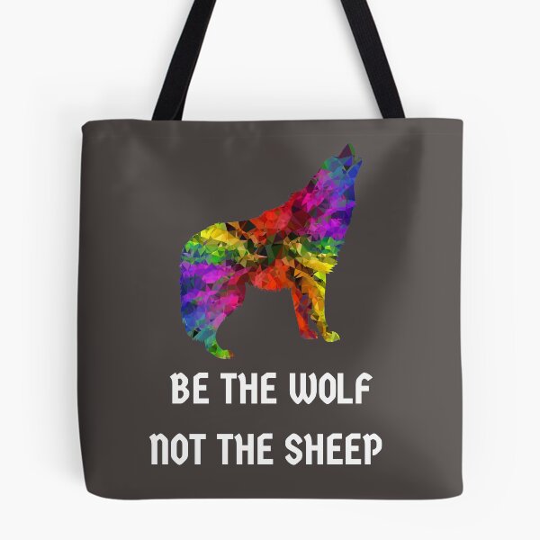 Item preview, Wolf yell colors 3D gift designed and sold by thomash2.