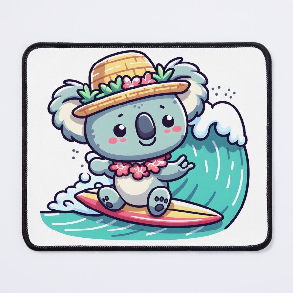 Item preview, Kawaii Koala: Wearing A Lei designed and sold by CanvasCutie.