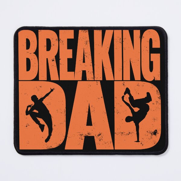 Item preview, Breaking Dad Dance breakdance bboy orange designed and sold by MeringueMango.