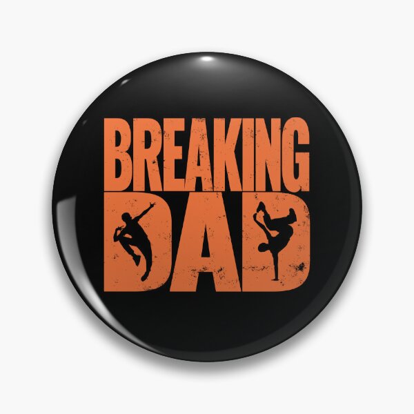 Item preview, Breaking Dad Dance breakdance bboy orange designed and sold by MeringueMango.