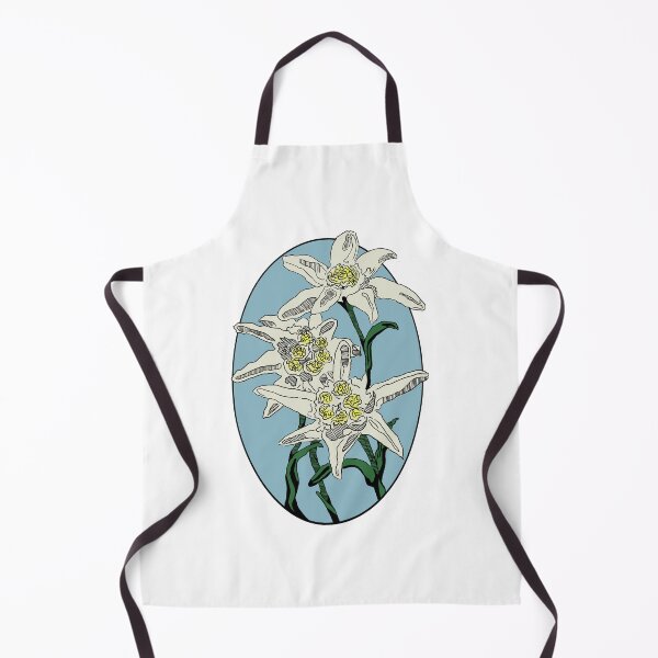 Item preview, Edelweiss alpine flower color illustration designed and sold by Olivia Braunsteiner.