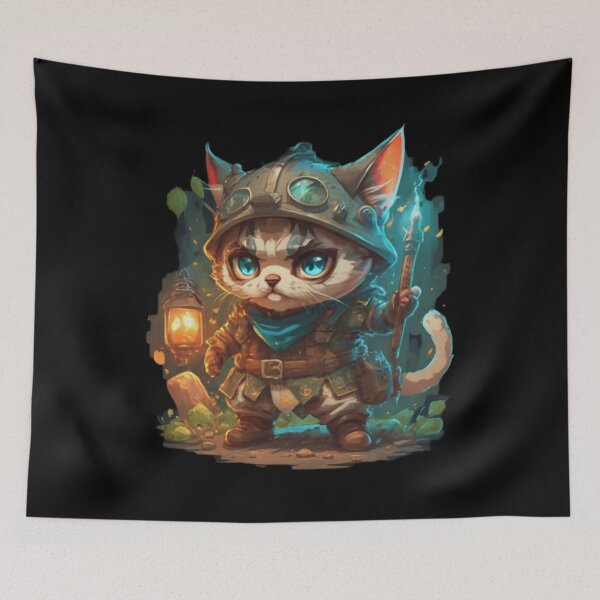Item preview, Cat warrior designed and sold by always-for-you.