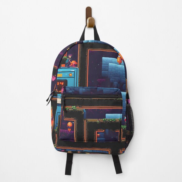 Item preview, Neon Pixel Playground: Retro Video Game Inspired designed and sold by Chroma Artis.