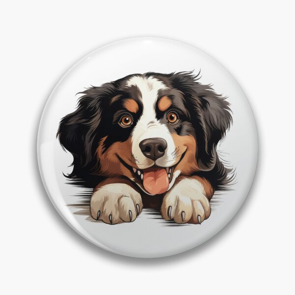 Item preview, Bernese Mountain Dog Illustration  designed and sold by Jordan Blackstone.