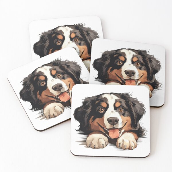 Item preview, Bernese Mountain Dog Illustration  designed and sold by Jordan Blackstone.