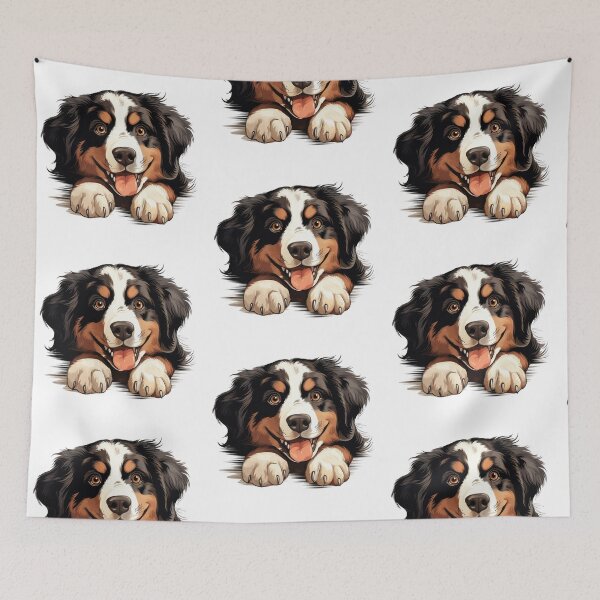 Item preview, Bernese Mountain Dog Illustration  designed and sold by Jordan Blackstone.