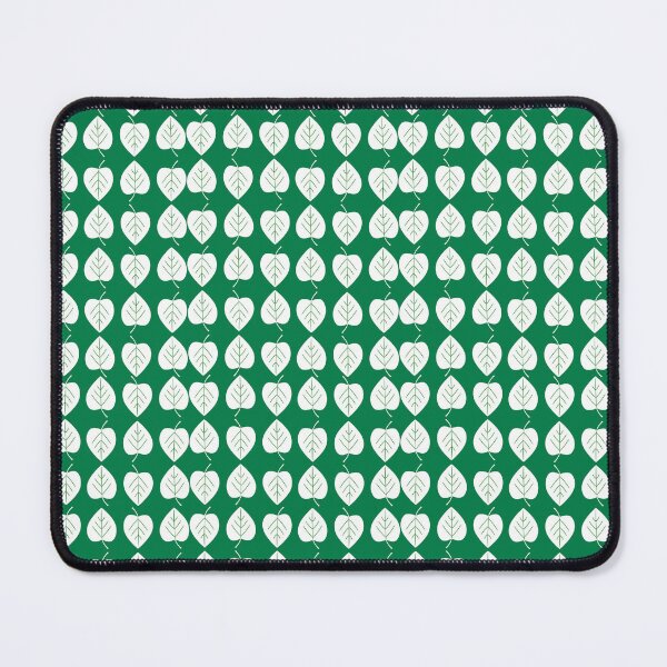 Item preview, Birch-tastic Leafy Vibes: White Birch Leaf Pattern on Green designed and sold by IraNiva.