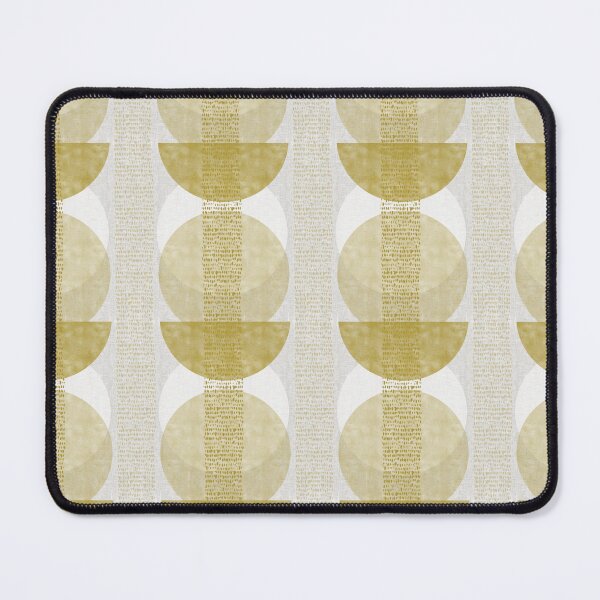 Item preview, Modern Circles in Gold and Gray - smaller scale designed and sold by JAFStudio.
