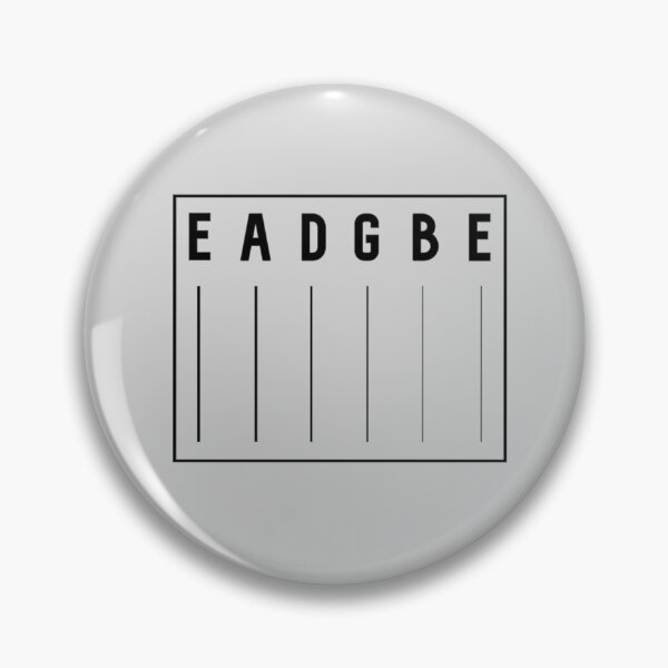 Item preview, EADGBE Black designed and sold by sheatherley.