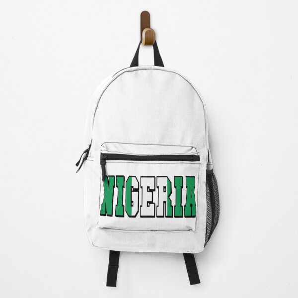 Item preview, Nigeria Country Flag Typography designed and sold by TravelWish.