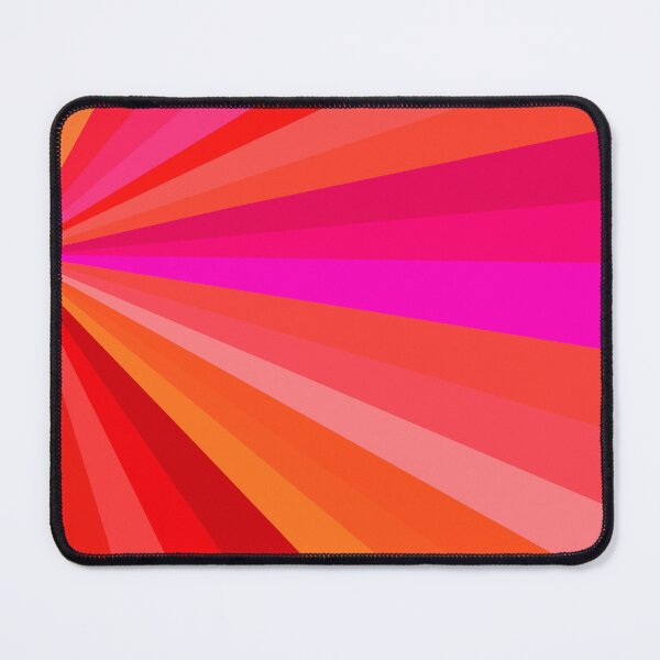 Item preview, Bright Pink and Orange Retro Stripes designed and sold by OneThreeSix.