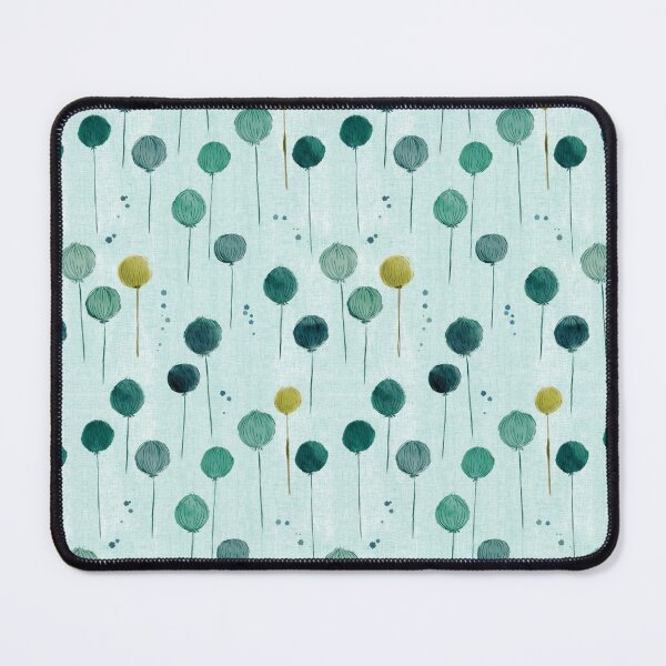 Item preview, Fluffy Balls-teal on teal designed and sold by JAFStudio.