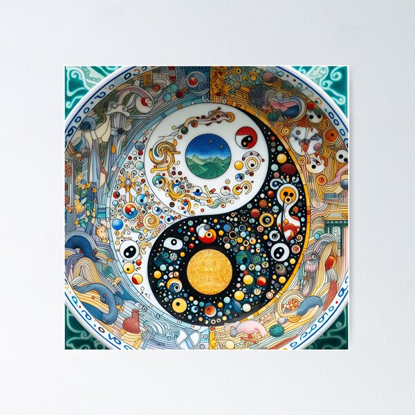 Item preview, Yin and Yang is a concept of ancient Chinese philosophy designed and sold by aleksandr13.